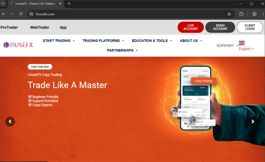 Exposing LiruneFX.com Scam