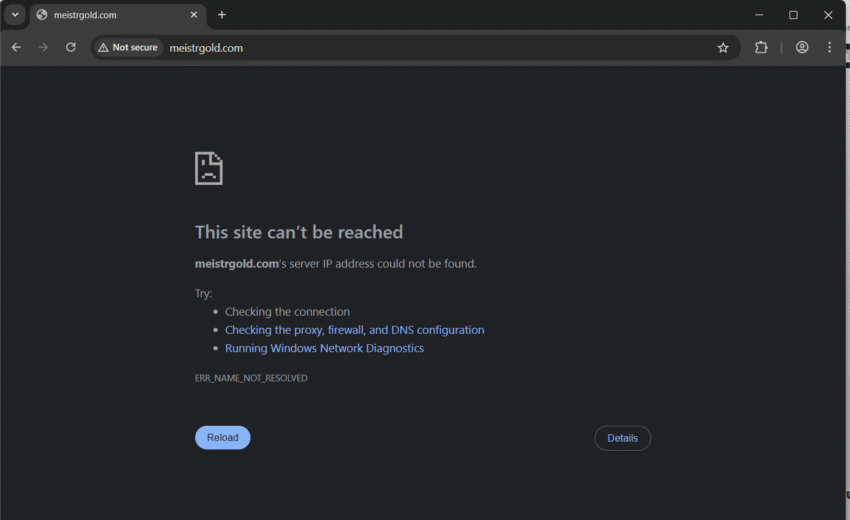 Meistrgold.com Review : Unveiling a Fraud