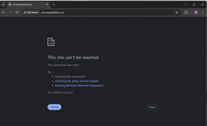 Primewealthltd.com : Exposing Fraud