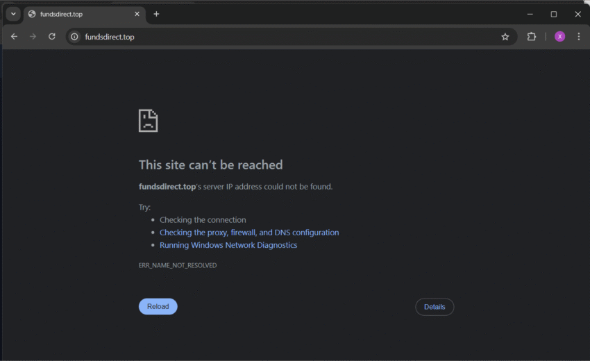 FundsDirect.top : Exposing Fraud