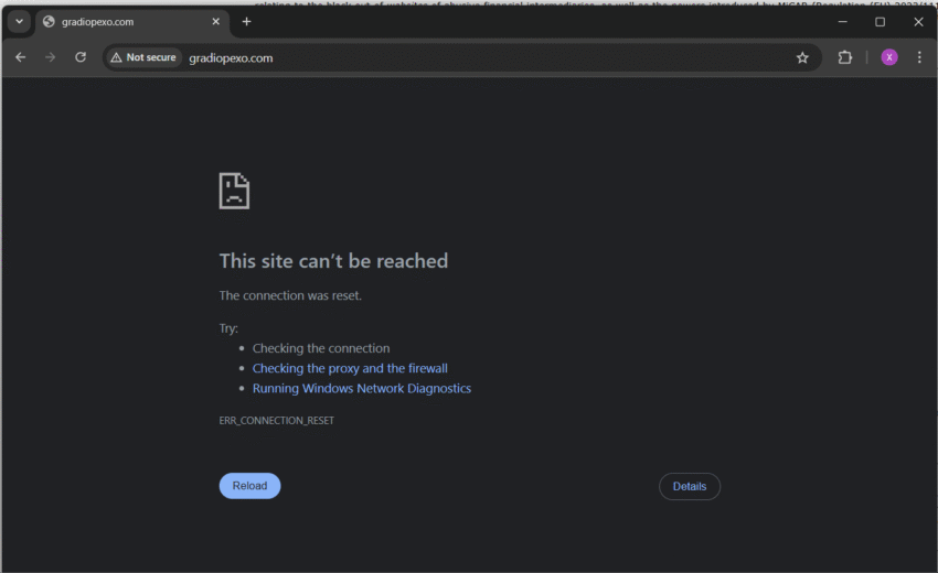Gradiopexo.com Scam (2025): Legit or Fraud ?