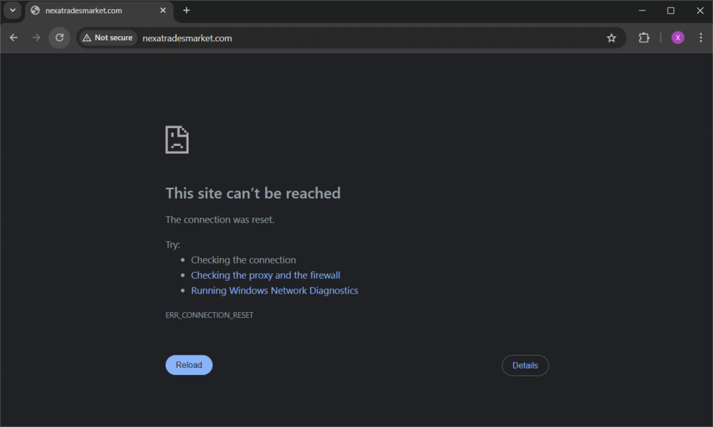 Nexatradesmarket.com
