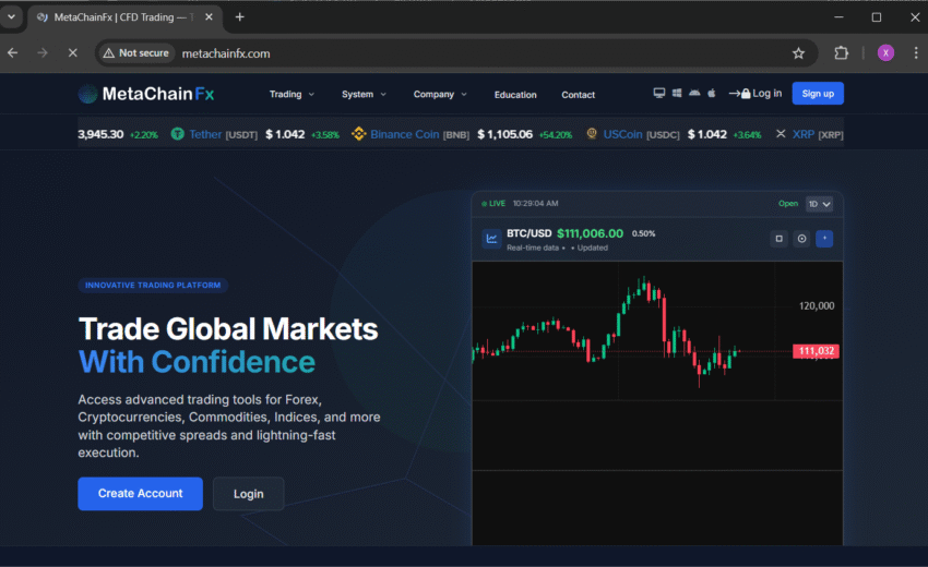 MetaChainFX.com Review (2025): A Dangerous Fraud