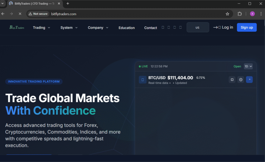 Unveiling bitflytraders.com Scam (2025): Warning