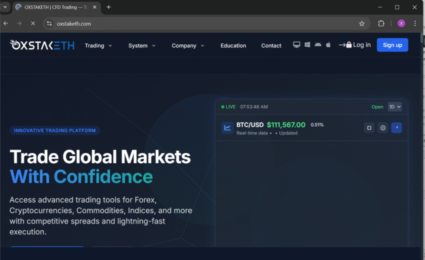 Oxstaketh.com Scam Review (2025)