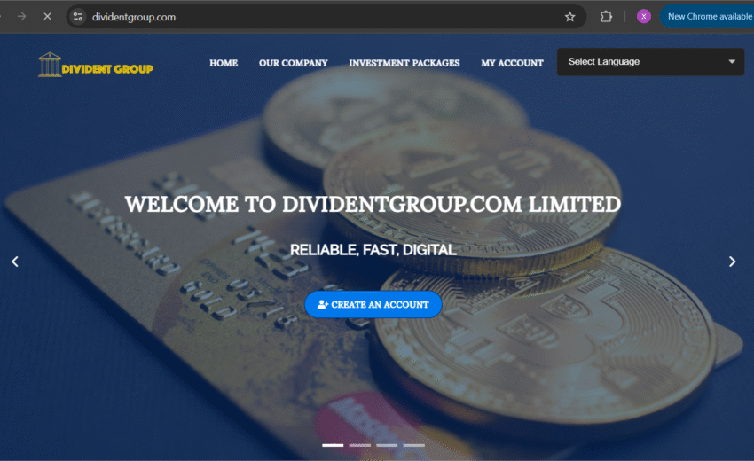 DividentGroup.com Scam (2025) : A Detailed Look