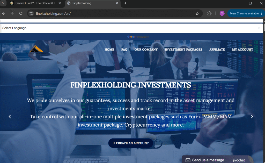 FinplexHolding.com