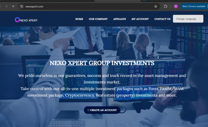 Nexoxpert.com: Deceptive Tactics of a Scam Platform