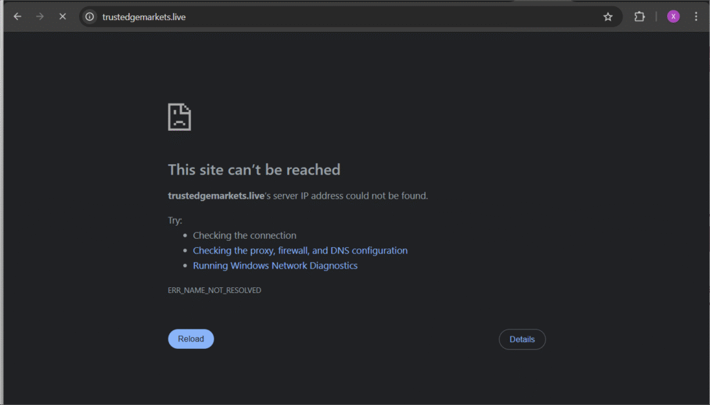 trustedgemarkets.live