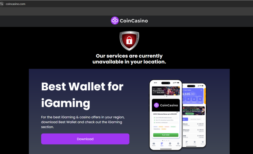 CoinCasino.com Review 2026: The Risk of Crypto Investment and Gaming